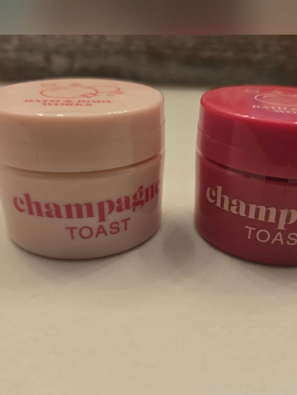 Bath & Body Works Champagne Toast Lip Scrub/Mask  Duo